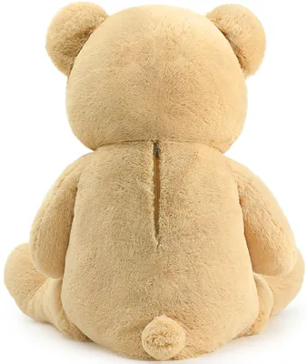 Image de Ours en peluche XXL, doux, 130 cm, en peluche, idéal comme jouet pour enfants et adultes
