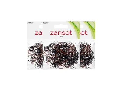 Productafbeelding van Zansot haarspeldjes, zwart, 3 stuks, elk met 300 stuks