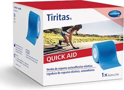 Obrázok produktu pre Náplasti Quick Aid 6 cm x 2 m modré