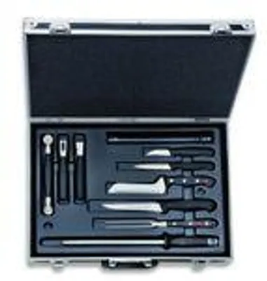 Obrázok produktu pre F. DICK Kochkoffer Manhattan 14-teilig Messer-Set Koffer Kochmesser Kochwerkzeug