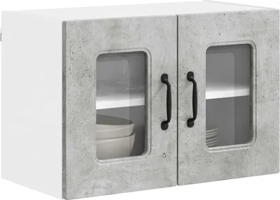 Immagine prodotto di vidaXL Pannello frontale per lavastoviglie Kalmar, grigio cemento, 60 x 31 x 40 cm