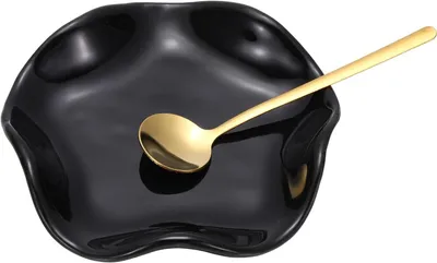 Imagen del producto de Soporte cerámico para cucharas para la estufa, de 13,5 cm, apto para lavavajillas y resistente al calor. Portacucharas para mesa, encimera de cocina y restaurantes