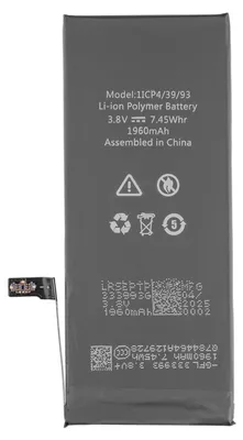 Produktbild von Akku für Apple iPhone 7 – Ersatzbatterie mit 1960 mAh, 3,8V und APN 616-00255