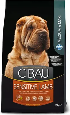 Image de Farine Farmina SENSITIVE LAMB MEDIUM & MAXI Adulte Agneau 14 kg