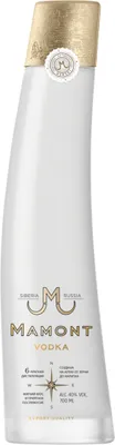 Produktbild von Mamont Vodka 40% obj.
