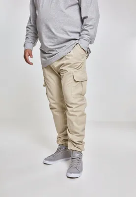 Productafbeelding van Urban Classics heren joggingbroek, model Chalouse, beige, maat L