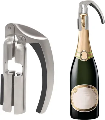 Productafbeelding van Champagnewijnflesopener - Kurkentrekker - Kurkopener - Wijnflesopener - Geschikt voor familiebijeenkomsten - Bars - Wijnfeesten