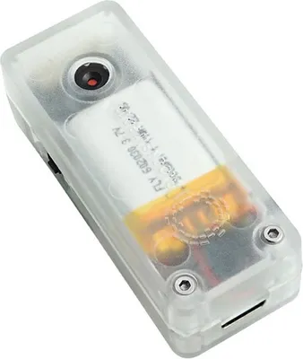 Produktbild von Blockstream Jade Transparent Clear - Bitcoin und Liquid Hardware Wallet - Kamera - Bluetooth - USB-C - 240 mAh Akku - Sichern Sie Ihren Bitcoin offlin