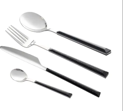 Set di posate MICHELINO 24 pezzi serie Chloe per 6 persone