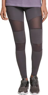 Image de Urban Classics Ladies - TECH MESH Leggings raw grau - 5XL