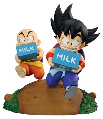Produktbild von Dragon Ball Fantastic Adventure 2 Ichibansho-Figur mit Sohn Goku und Krillin, 12 cm