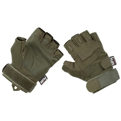 Produktbild von Tactical Handschuhe,"Pro", ohne Finger, oliv M