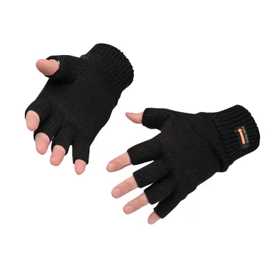 Immagine prodotto di Portwest GL14 Guanti in maglia Insulatex senza dita Nero