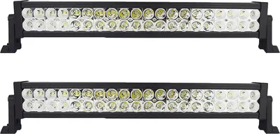 Immagine prodotto di Greenmigo 2 X 120W Led Faro da lavoro Light Bar Luce da lavoro Flood Faro supplementare 60 gradi Bianco freddo 6000-6500K 12-24V 10800lm Impermeabile IP67