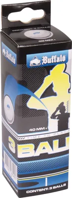 Produktbild von Tafeltennisballen Buffalo Competitie 3* 3st.