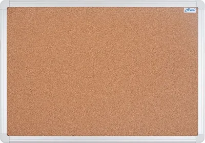 Produktbild von AVELI Korkwandtafel 90x60 cm, Aluminiumrahmen - XRT-00123