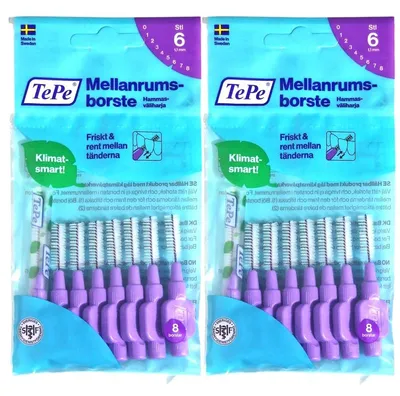 Produktbild von 2x8 TePe Original Interdentalbürsten - 1,1 mm lila