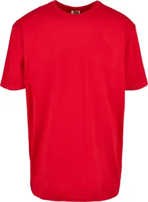 Obrázok produktu pre Urban Classics TB3085 | Organic Basic Tee Pánske tričko - Farba: cityred - Veľkosť: 5XL