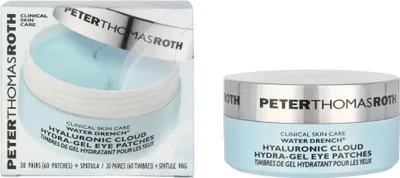 Produktbild von P.T. Roth Water Drench Hyal. Cloud Hydra-Gel Eye Pat. Set 60 Pcs 60 Stück