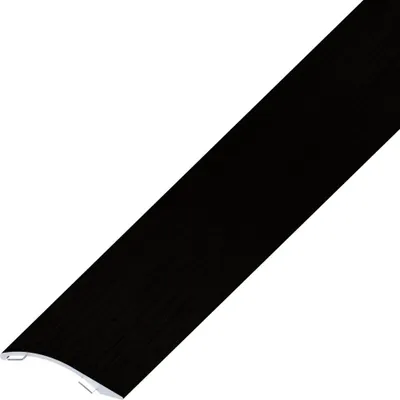 Produktbild von alfer Ausgleichsprofil 1 m, 38.5 x 7.5 mm Alu eloxiert gebürstet schwarz