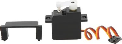 Obrázek produktu pro Digitální servo s nízkou hlučností a citlivým plastovým převodem řízení s ramenem pro WLtoys 124016 124017 144010 1/14 RC auta