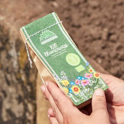 Immagine prodotto di 100 g di semi biologici di fiori selvatici Miscela di semi di fiori selvatici
