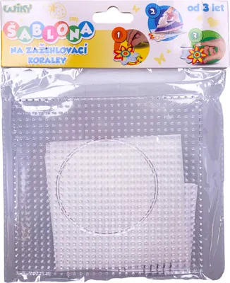 Produktbild von Schablone für Bügelperlen Quadrat