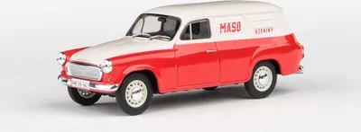 Obrázok produktu pre Škoda 1202 Van (1965) Mäsové klobásy ABREX 1:43