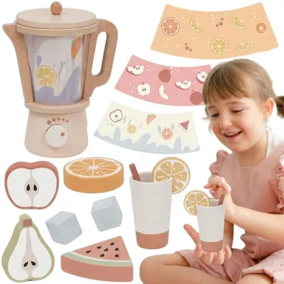 Produktbild von Tooky Spielzeug-Küchenmixer mit Zubehör – 18-teilig