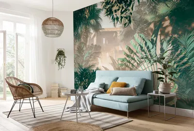 Obrázok produktu pre Netkaná tapeta Komar - Manoa - rozmery: 350 x 250 cm (šírka x výška) - 7 panelov