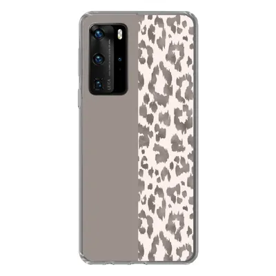 Produktbild von MuchoWow® Handyhülle Schutzhülle Hülle für Huawei P40 Pro Mantel - Tiere - Design Silikon Softcase Handy Hülle - Schutz