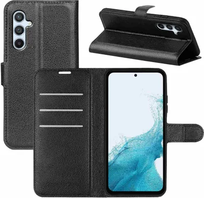 Produktbild von Für Samsung Galaxy A54 5G Handy Tasche Wallet Premium Schutz Hülle Case Cover Etuis Neu Zubehör Schwarz