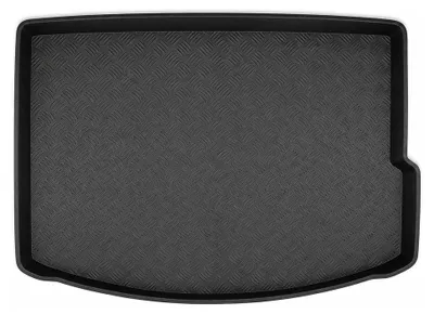 Produktbild von Kofferraumwanne für Renault Scenic IV 2016- (oberer Ladeboden, 5-Sitzer) – Schwarz, passgenau