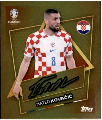 Produktbild von CRO SP - Mateo Kovacic - Star Player - Gold Signiture - 2024