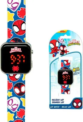 Produktbild von Spiderman Spidey digitale LED-Uhr für Kinder