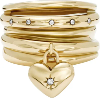 Produktbild von Fingerringen Fossil Gold 12  Kollektion Sadie - frau