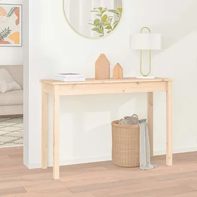 Productafbeelding van Console tafel, 110x40x75 cm. Meubel voor de hal. Console tafel. Meubels voor de woonkamer. Dressoir. Massief hout, grenen