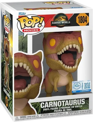 Obrázok produktu pre Figúrka Funko POP Jurassic World 1804 Carnotaurus Special Edition