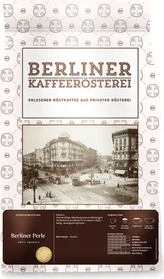 Produktbild von Berliner Kaffeerösterei Berliner Perle | Espressomischung | gemahlen | 250g