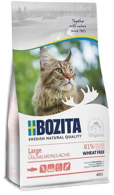 Obrázok produktu pre Bozita Large wheat free Salmon - 400 g