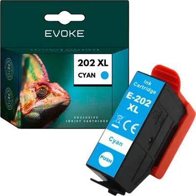 Image de Cartouche pour Epson 202 XL C13T02H24010 ️️ XP 6000 XP 6005 XP 6100 XP 6105 ️