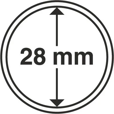 Produktbild von Münzkapseln Innendurchmesser 28 mm