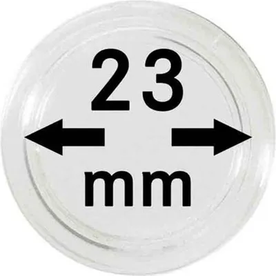 Produktbild von Lindner 2251023 Münzkapseln 23 mm-100er Pack