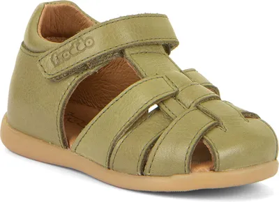 Produktbild von Froddo Kindersandalen Dany aus Naturleder in Olive, Größe EU 22, mit Klettverschluss