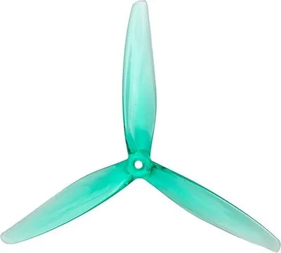Produktbild von Gemfan Hurricane 7050-3 7 Zoll 3-Blatt Propeller Clear Green (2CW+2CCW)