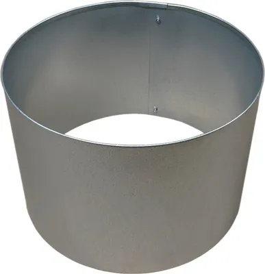 Produktbild von Rasenkanten Baumring Metall Kreis Ø 37 cm x 24 cm verzinkt - 1er