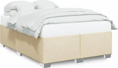 Immagine prodotto di vidaXL Struttura letto senza materasso crema 140x200 cm tessuto