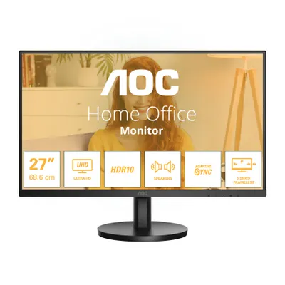 Image de AOC 68,6cm (27") U27B3A 16:09 2xHDMI+DP IPS noir Spk.