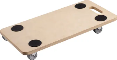 Produktbild von Metafranc Transportroller 590 x 290 mm 200 kg Tragkraft Möbelroller
