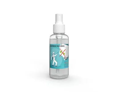 Obrázek produktu pro ECOLIQUID Dezinfekce na respirátory a roušky 100 ml